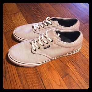 Vans Atwood nautical gray women’s size 8